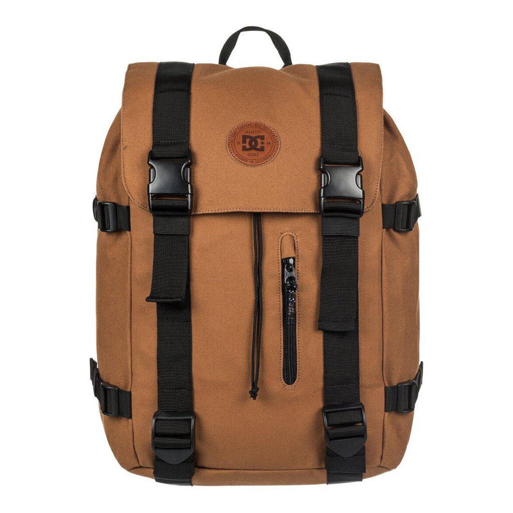 Kuprinė DC Crestline Backpack, ruda цена и информация | Kuprinės ir krepšiai | pigu.lt