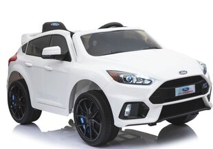 Детский электромобиль Ford Focus RS, белый цена и информация | Электромобили для детей | pigu.lt