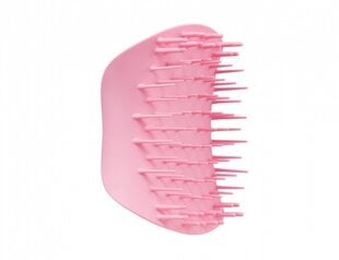 Plaukų šepetys Tangle Teezer The Scalp Exfoliator&Massager, Pretty Pink kaina ir informacija | Šepečiai, šukos, žirklės | pigu.lt