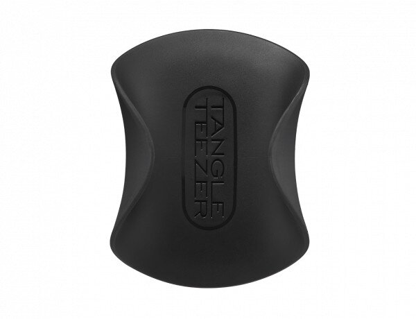 Plaukų šepetys Tangle Teezer The Scalp Exfoliator&Massager, Onyx Black kaina ir informacija | Šepečiai, šukos, žirklės | pigu.lt