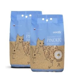 Comfy подстилка из древесных опилок Pinocchio Camomile, 7 л цена и информация | Наполнители для кошачьих туалетов | pigu.lt