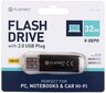 Platinet X-DEPO PMFE32B 32 GB USB 2.0 Flash atmintis, juoda kaina ir informacija | USB laikmenos | pigu.lt