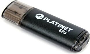 Флеш память Platinet X-DEPO PMFE32B 32GB USB 2.0, черная цена и информация | USB накопители | pigu.lt