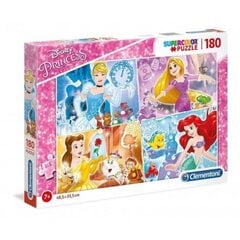 Dėlionė Clementoni Disney Princess, 180 vnt. 29294 Super spalva kaina ir informacija | Dėlionės (puzzle) | pigu.lt