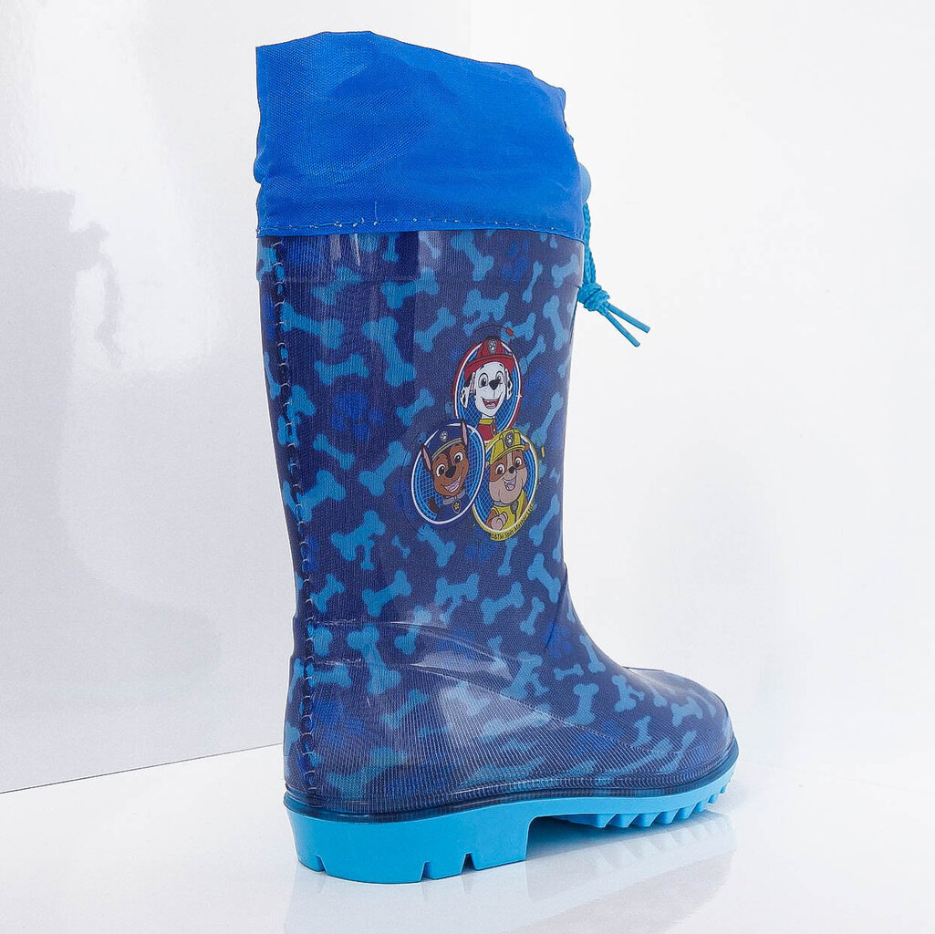 Guminiai batai berniukams Setino Paw Patrol, mėlyni kaina ir informacija | Guminiai batai vaikams | pigu.lt