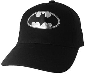Setino Бейсболка Batman Black цена и информация | Шапки, перчатки, шарфы для мальчиков | pigu.lt