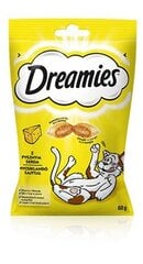 Dreamies с сыром, 60 г цена и информация | Лакомства для кошек | pigu.lt