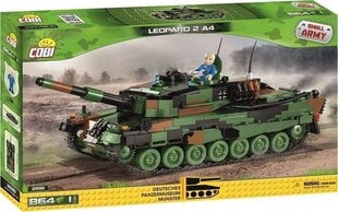 COBI - Конструктор Leopard 2A4, 1/35, 2618 цена и информация | Конструкторы и кубики | pigu.lt