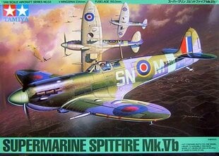 Lėktuvo modelis Supermarine Spitfire Mk.Vb Tamiya 61033 kaina ir informacija | Konstruktoriai ir kaladėlės | pigu.lt
