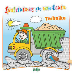 Spalvinu su vandeniu. Technika цена и информация | Книжки - раскраски | pigu.lt