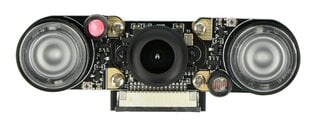 5-мегапиксельная камера Pi Supply ночного видения Fisheye для Raspberry Pi цена и информация | Электроника с открытым кодом | pigu.lt