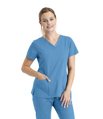 Moteriška medicininė palaidinė BE001 Ciel Blue kaina ir informacija | Medicininė apranga | pigu.lt