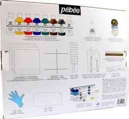 Rinkinys akrilo liejimo technikai Pebeo Pouring, 47 dalys цена и информация | Принадлежности для рисования, лепки | pigu.lt