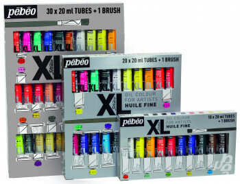 Aliejinių dažų rinkinys Pebeo Studio XL Oil 10x20 ml kaina ir informacija | Piešimo, tapybos, lipdymo reikmenys | pigu.lt