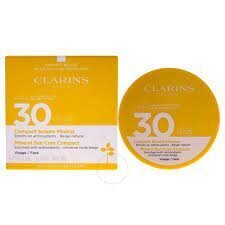 Atspalvį suteikiantis apsauginis veido kremas nuo saulės Clarins Mineral Sun Care Compact SPF 30, 11.5 ml kaina ir informacija | Kremai nuo saulės | pigu.lt