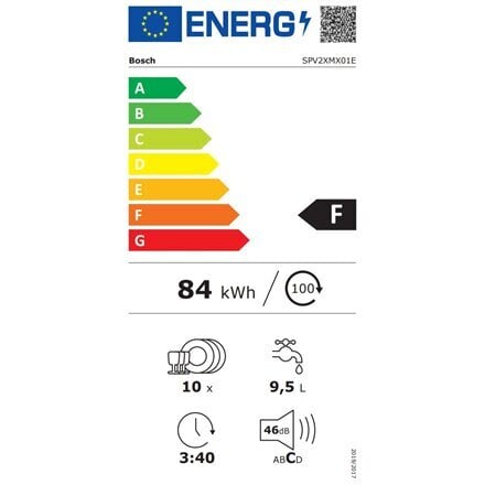 Bosch SPV2XMX01E kaina ir informacija | Indaplovės | pigu.lt