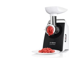 Bosch CompactPower Meat mincer MFW3X10B White, 500 W, Number of speeds 1, Throughput (kg цена и информация | Bosch Кухонная техника | pigu.lt