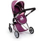 Lėlių vežimėlis Bayer City Neo, violetinis kaina ir informacija | Žaislai mergaitėms | pigu.lt
