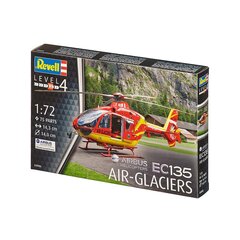 Revell lipnus modelis Airbus sraigtasparnis EC135 AIR-GLACIERS 1:72 kaina ir informacija | Žaidėjų atributika | pigu.lt