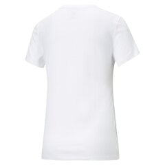 Marškinėliai moterims Puma Rebel Graphic, balti kaina ir informacija | Sportinė apranga moterims | pigu.lt