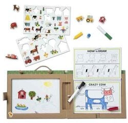 Žaidimų ir kūrybos rinkinys Melissa & Doug Ūkis kaina ir informacija | Lavinamieji žaislai | pigu.lt