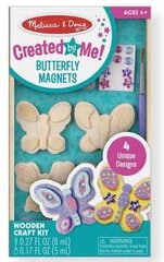 Magnetukų gamybos rinkinys Melissa & Doug Drugelis kaina ir informacija | Lavinamieji žaislai | pigu.lt