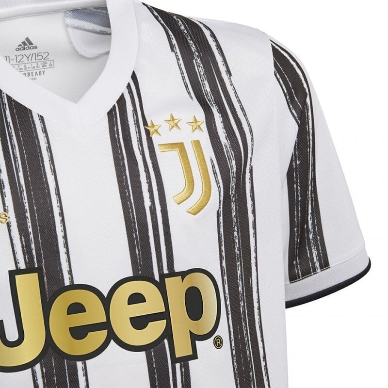 Marškinėliai vaikams Adidas Juventus Home Jr EI9900, balti kaina ir informacija | Marškinėliai berniukams | pigu.lt