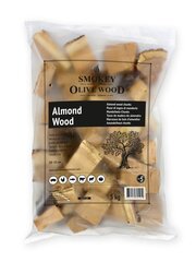 Medžio gabaliukai rūkymui Smokey Olive Wood Migdolas, No.5 5 kg kaina ir informacija | Rūkyklos, priedai | pigu.lt