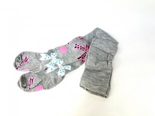 Женские перчатки, Серый цена и информация | Носки, колготки для девочек | pigu.lt