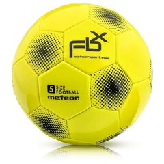 Futbolo Kamuolys METEOR FBX #5, Geltonas kaina ir informacija | Futbolo kamuoliai | pigu.lt