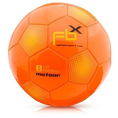 Futbolo Kamuolys Meteor FBX #5, Oranžinis kaina ir informacija | Meteor Futbolas | pigu.lt