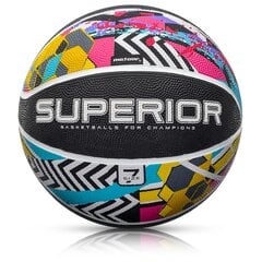 Баскетбольный мяч Meteor Abstract, размер 7 цена и информация | Баскетбольные мячи | pigu.lt