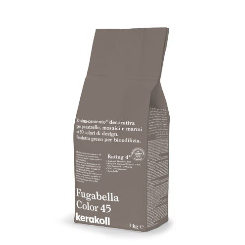 Cementinis glaistas plytelių siūlių tarpams Fugabella Color 45, 3 kg kaina ir informacija | Gruntai, glaistai ir kt. | pigu.lt