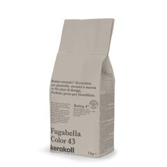 Цементная шпаклевка для межплиточных швов Fugabella Color 43, 3 кг цена и информация | Грунтовки, шпатлевки и др. | pigu.lt