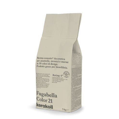 Cementinis glaistas plytelių siūlėms Fugabella Color 21, 3 kg kaina ir informacija | Gruntai, glaistai ir kt. | pigu.lt