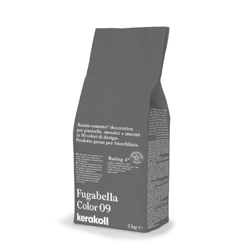 Cementinis glaistas plytelių siūlių tarpams Fugabella Color 09, 3 kg цена и информация | Gruntai, glaistai ir kt. | pigu.lt