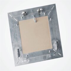 Алюминиевый ревизионный лючок (окрашиваемый), 300x300x25 мм цена и информация | Ревизионные дверцы, принадлежности | pigu.lt