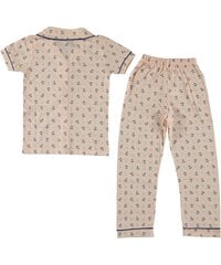 Детская пижама 583124 01 583124*01-110, фуксия  цена и информация | Пижамы, халаты для девочек | pigu.lt