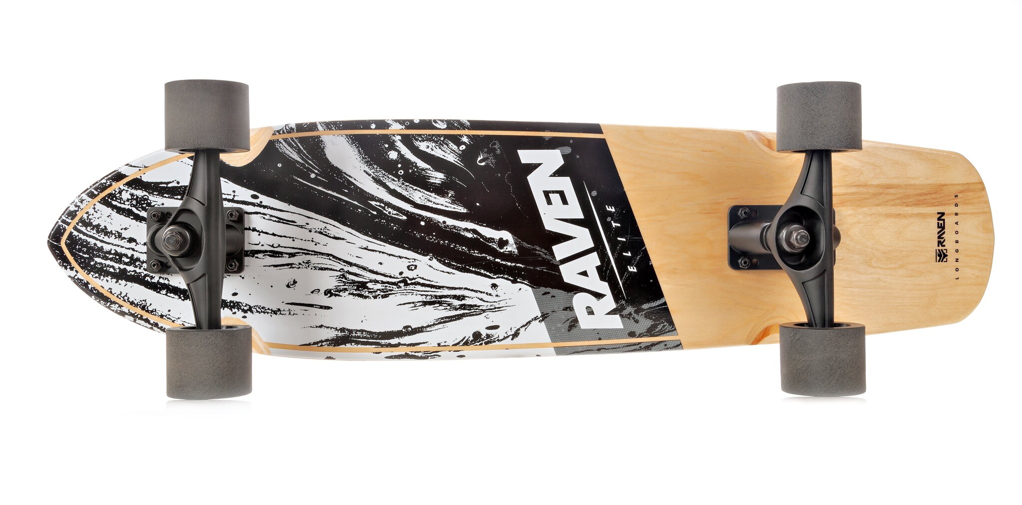 Riedlentė Longboard Raven Elite, 81 cm kaina ir informacija | Riedlentės | pigu.lt