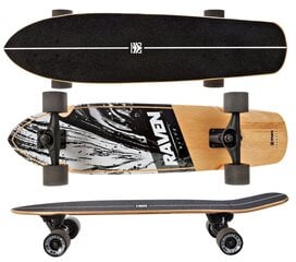 Скейтборд Longboard Raven Elite, 81 см цена и информация | Скейтборды | pigu.lt