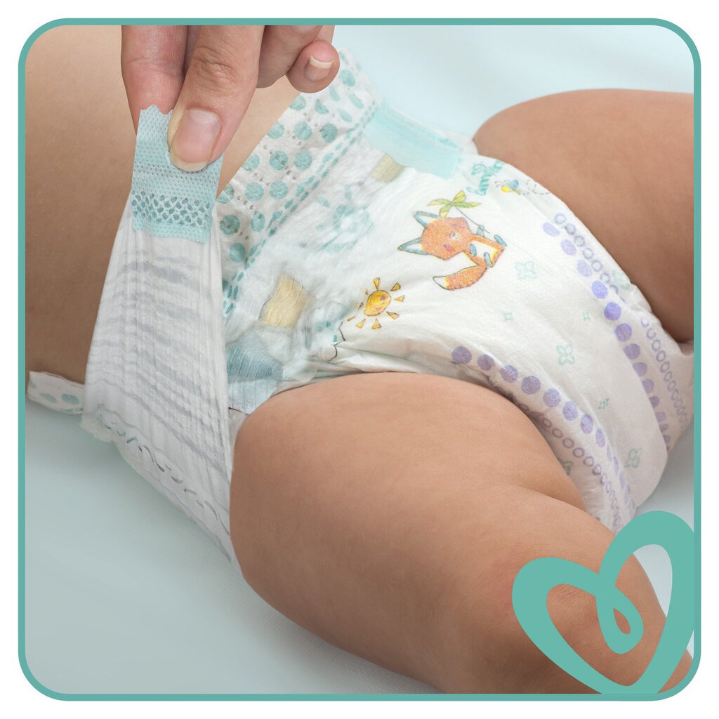 Sauskelnės Pampers Active Baby, Monthly Pack, 6 dydis, 13-18 kg, 128 vnt. kaina ir informacija | Sauskelnės | pigu.lt