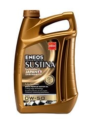 Моторное масло ENEOS SUSTINA OIL 0W50, 4 л, API SN цена и информация | Моторные масла | pigu.lt