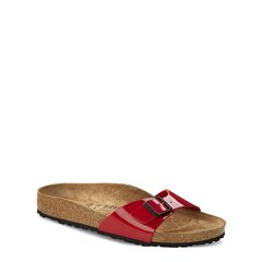 Šlepetės moterims Birkenstock Madrid 53296, raudonos kaina ir informacija | Šlepetės moterims | pigu.lt