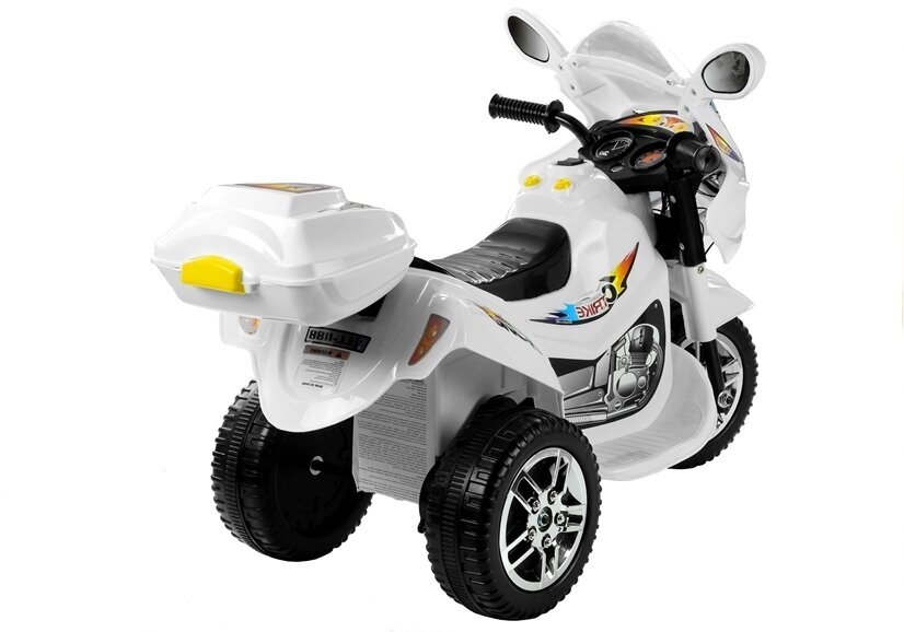 Elektrinis motociklas "BJX-88", baltas kaina ir informacija | Elektromobiliai vaikams | pigu.lt