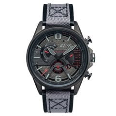 Часы мужские AVI-8 HAWKER HARRIER II Retrograde Chronograph AV-4056-05 цена и информация | Мужские часы | pigu.lt