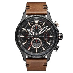 Часы мужские AVI-8 HAWKER HUNTER AVON CHRONOGRAPH AV-4064-06 цена и информация | Мужские часы | pigu.lt