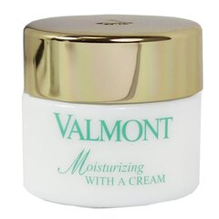 Drėkinamasis veido kremas Valmont Moisturizing With A Cream, 50 ml kaina ir informacija | Veido kremai | pigu.lt