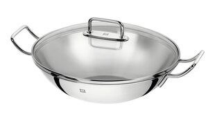 Сковородка ZWILLING Plus Wok/Stir-Fry pan Round цена и информация | Cковородки | pigu.lt