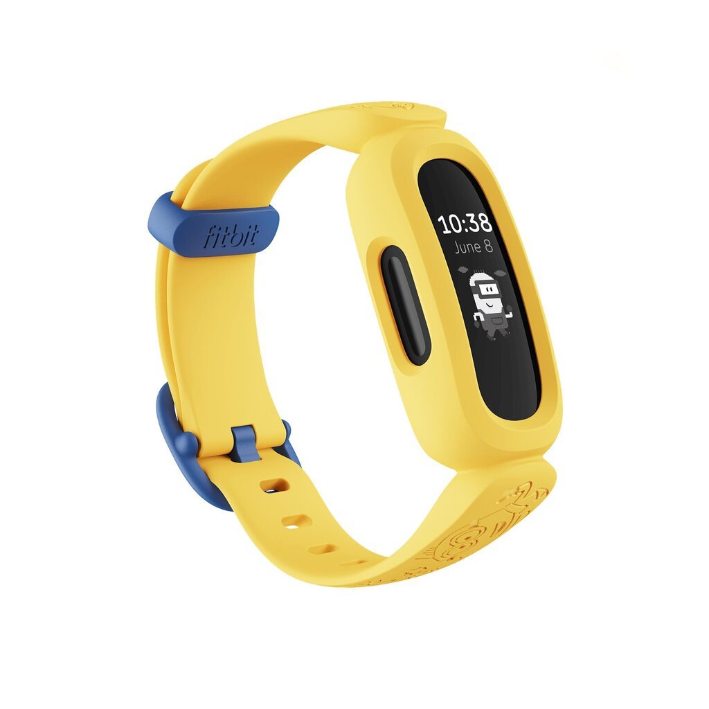 Fitbit Ace 3 Minions Yellow FB419BKYW цена и информация | Išmaniosios apyrankės (fitness tracker) | pigu.lt