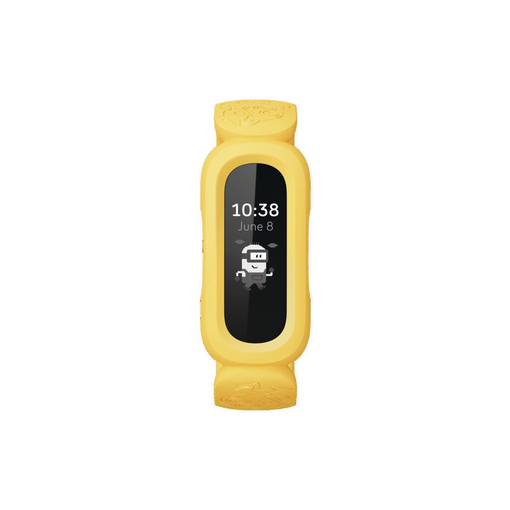 Fitbit Ace 3 Minions Yellow FB419BKYW kaina ir informacija | Išmaniosios apyrankės (fitness tracker) | pigu.lt